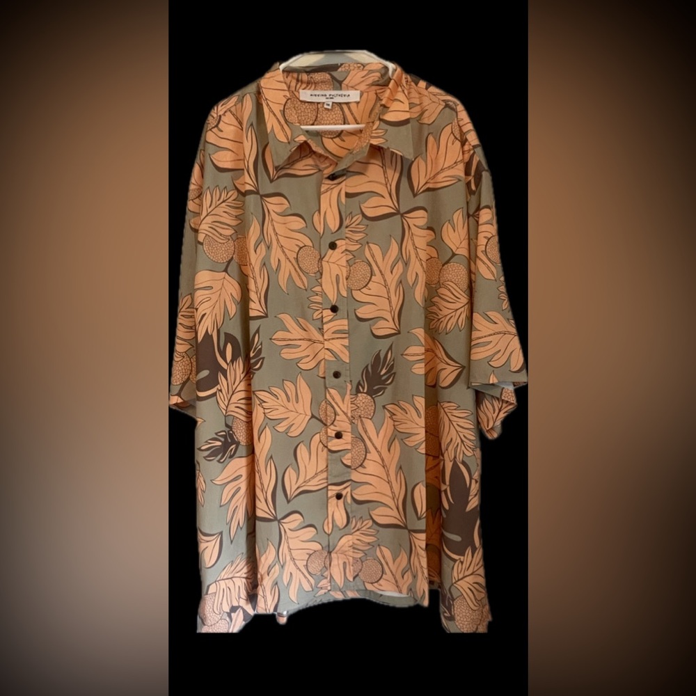 MISSING POLYNESIA Mens Ulu Aloha Shirt